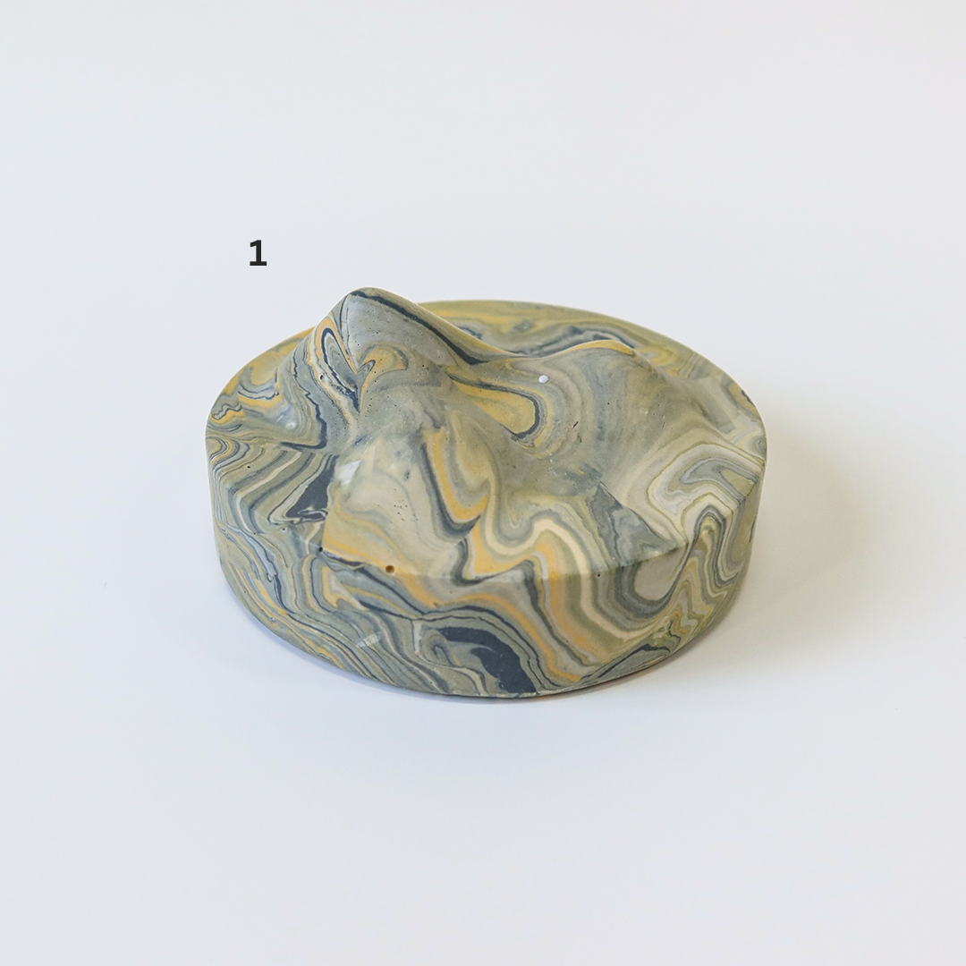 Mountain Glass Set - Yellows