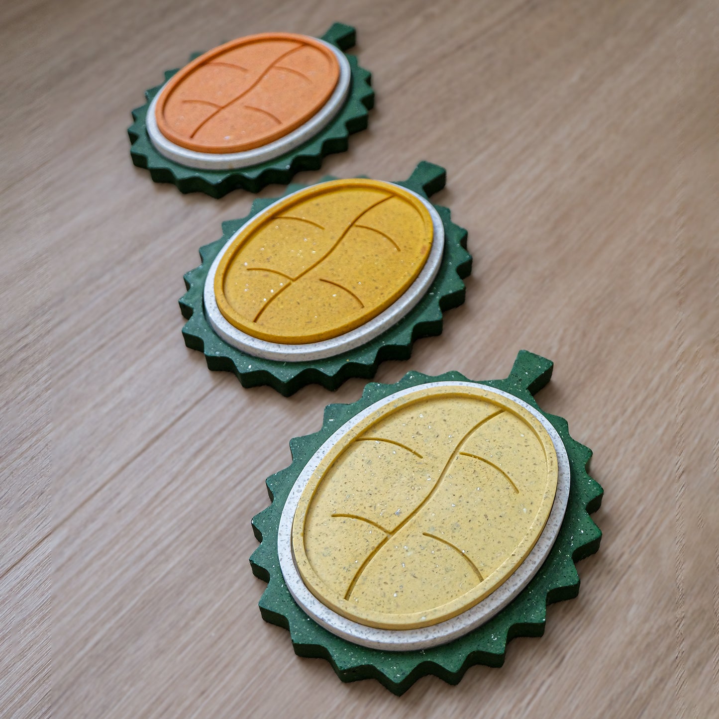Durian Coaster Set
