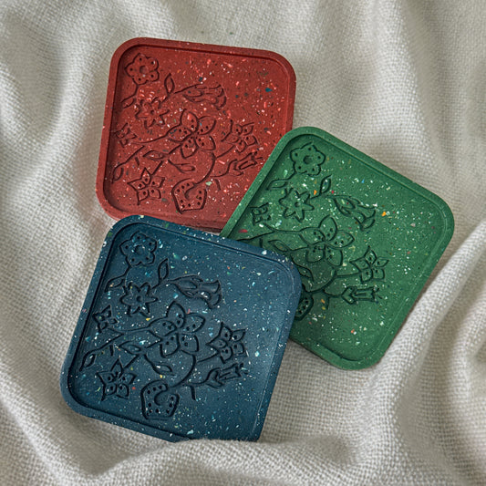 Batik Blooms - Set of 3