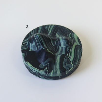 Mountain Glass Set - Greens