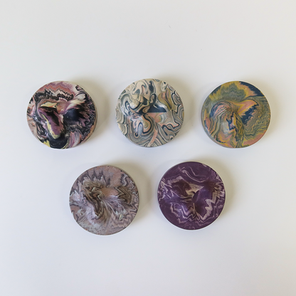 Mountain Glass Set - Purples