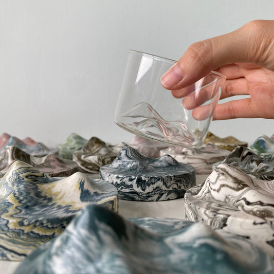 [Greenhouse - 8th Jul'23] Make Mountains out of Waste - a mountain glass set!
