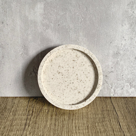 Granite-Inspired Round Coaster (7.8)